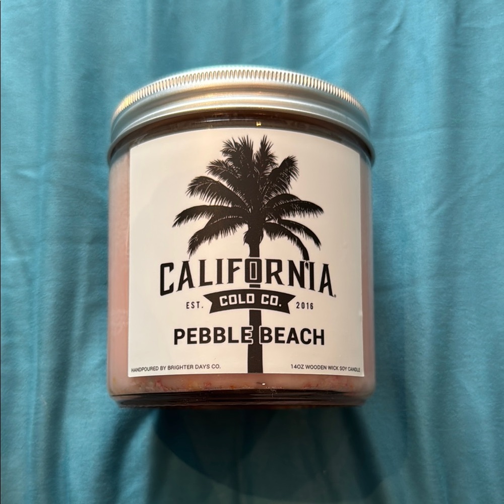 Pebble Beach candle